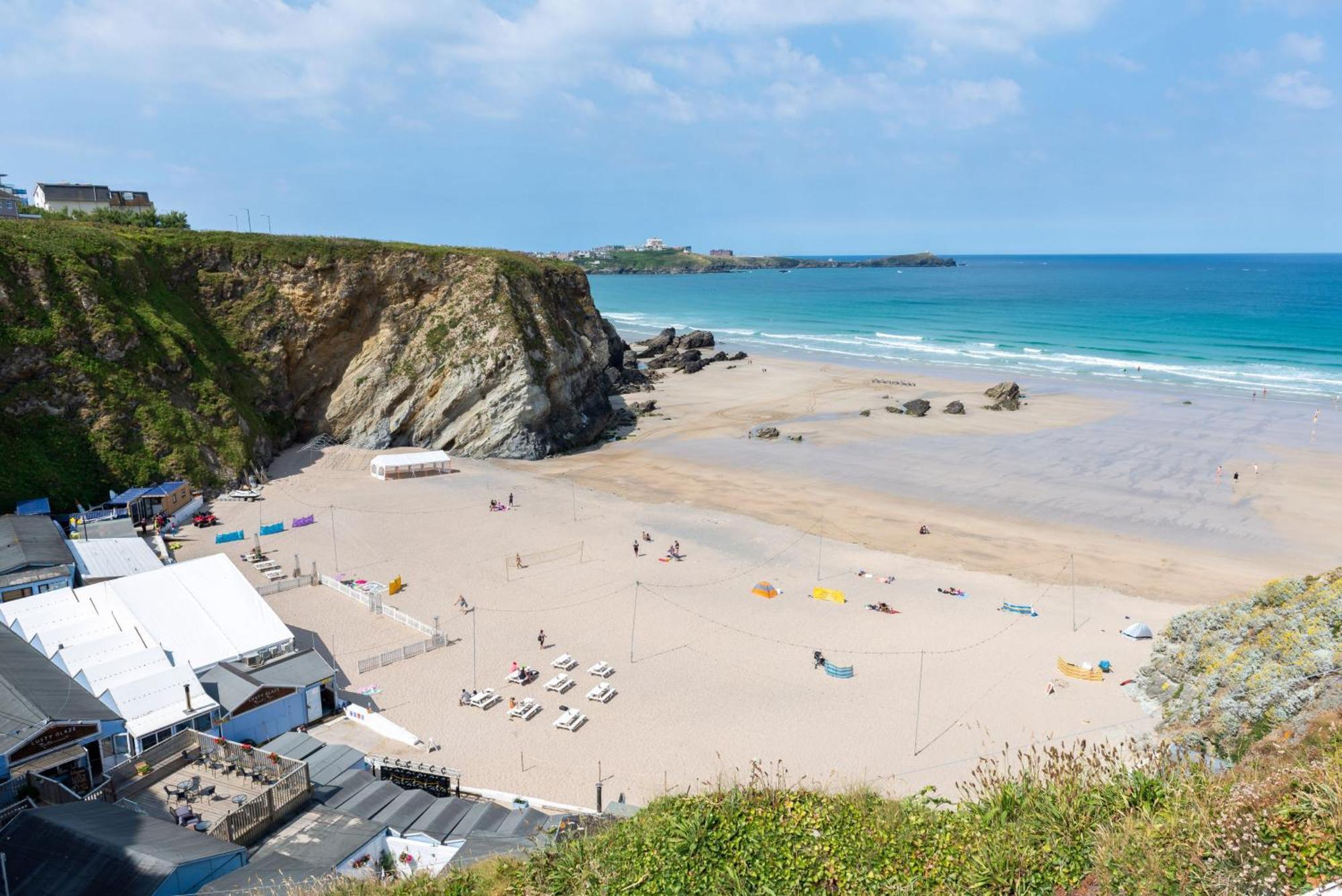 Number 2 In Lusty Glaze, Newquay Villa นิวคีย์ ภายนอก รูปภาพ